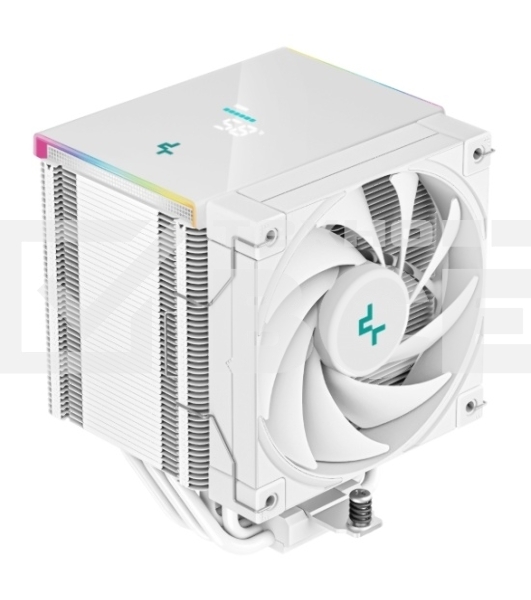 Кулер для процессора DEEPCOOL AK500 DIGITAL PRO WH белый 120 мм, алюминий/медь, 1750 об/мин, 25 дБ, 4 pin, 162 мм