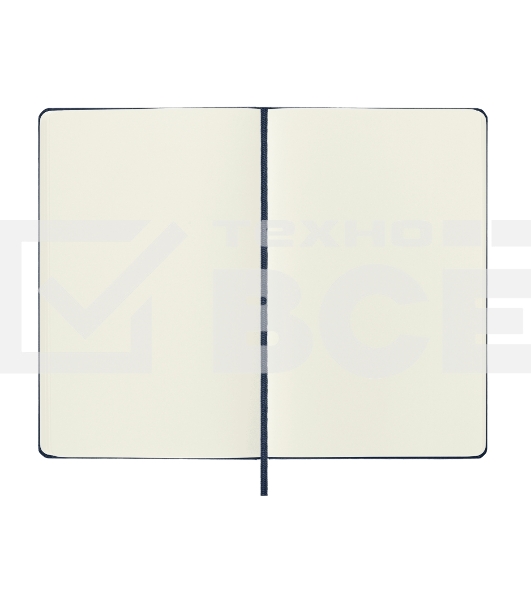 Блокнот Moleskine CLASSIC QP062B20 Large 130х210мм, 240 страниц, нелинованный, твердая обложка, синий сапфир