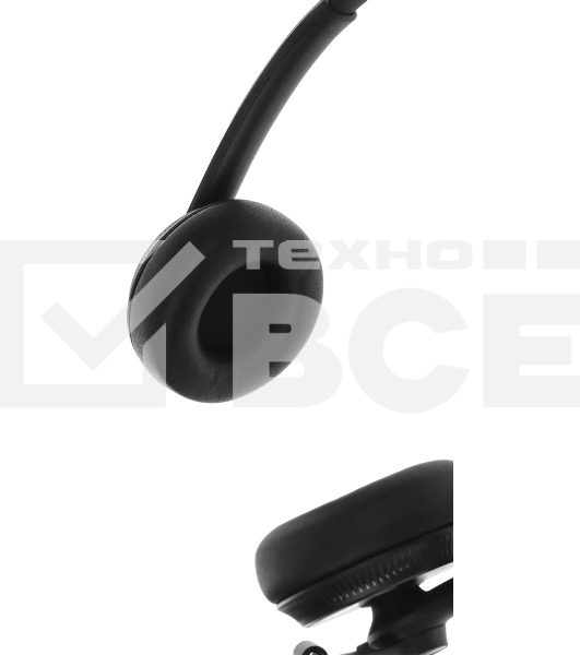 Гарнитура проводная YEALINK YHS34 Dual Дуо, Проводная, HD звук, QD, RJ9, шт