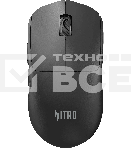Мышь беспроводная/проводная Acer Nitro OMR402 черный, 26000 dpi, радиоканал, Bluetooth, USB, кнопки - 5