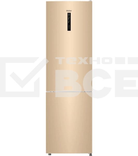 Холодильник Haier CEF538CGG золото двухкамерный 263/105л морозилка снизу, No Frost