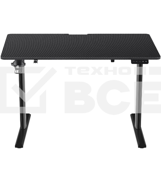 Стол игровой компьюерный Volt черн, регулир. высота 72-117 см