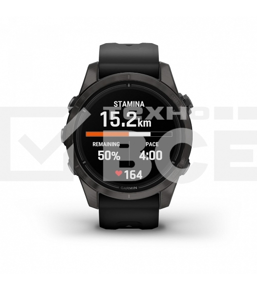 Смарт-часы Garmin Epix Pro Gen 2 Sapphire 30.4мм 1.2' AMOLED корп.черный рем.черный (010-02802-15)