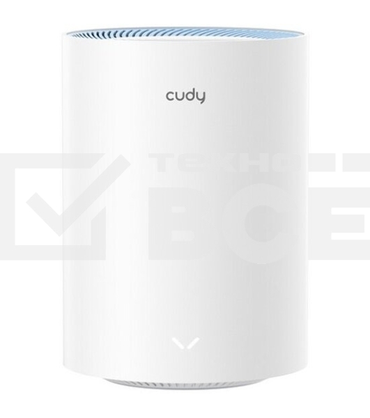 Бесшовный Mesh роутер Cudy M1200(3-Pack) AC1200 10/100BASE-TX белый (упак.:3шт)