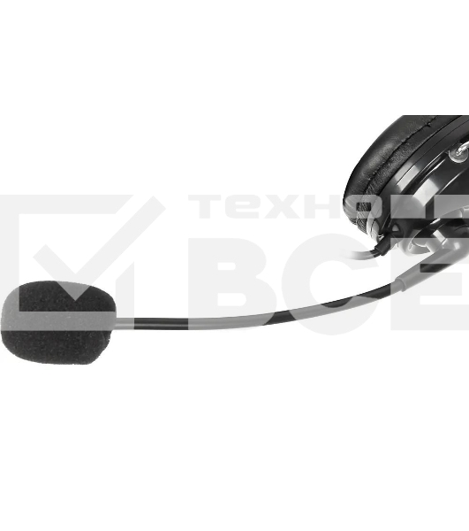 Гарнитура проводная A4Tech HS-7P, черный