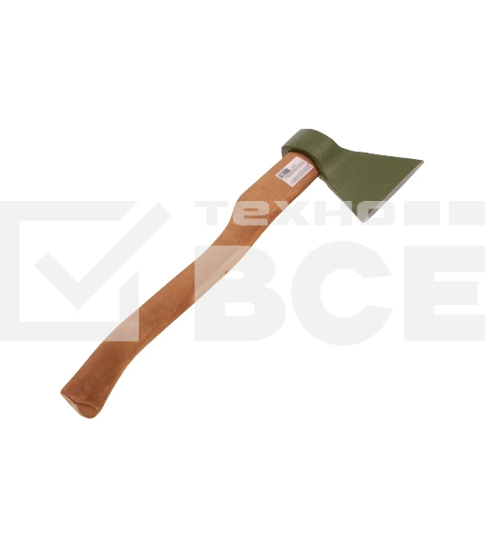 Топор кованный Сибртех, в сборе, 1200/1550 г, деревянное топорище, 500 мм, Б3