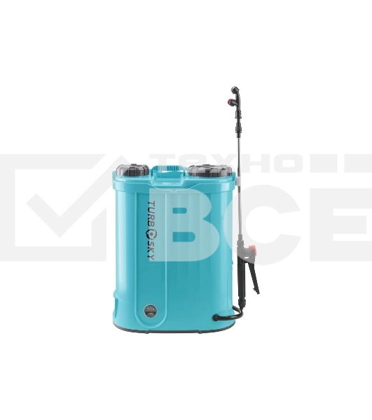 Опрыскиватель Turbosky АО-16 аккум. ранц. 16л бирюзовый/серый