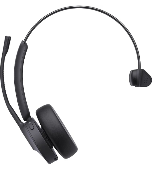 Гарнитура Yealink BH70 Mono UC чёрный, беспроводная, Bluetooth, до 35 ч