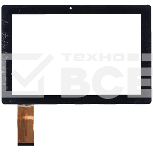 Сенсорное стекло (тачскрин) для Irbis TW98. черное