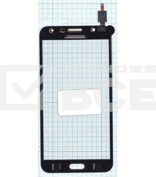 Сенсорное стекло (тачскрин) для Samsung Galaxy J7 SM-J700H, золотистое