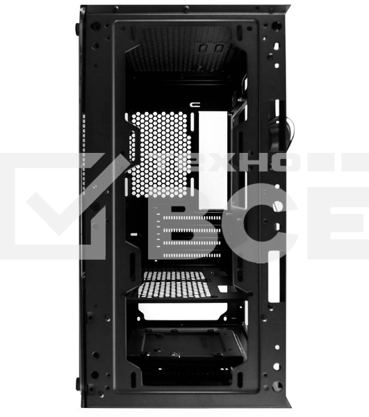 Компьютерный корпус 1STPLAYER TRILOBITE T3-G Black / mATX, TG / 4x 120mm LED fans inc. / T3-G-BK-4F1