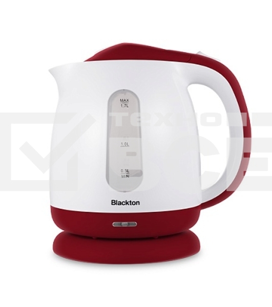 Чайник электрический Blackton Bt KT1701P 1.7 л, 2200 Вт, белый-бордовый