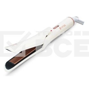 Выпрямитель Vitek VT-8406 25Вт белый макс.темп.:200С покрытие:керамико-турмалиновое