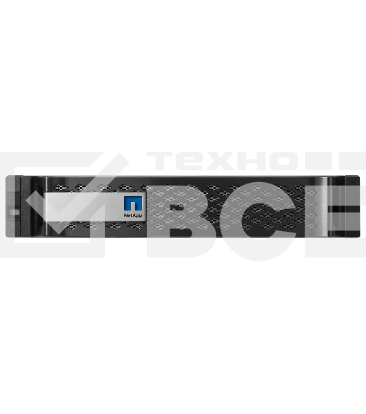 СХД NetApp FAS2750 HFA System 2U, 24x3.84TB SSD SAS, 64GB, 1GB FLASH NVMe, 8x 16Gb FC/iSCSI 10Gb port, 8x SFP FC16, ONTAP