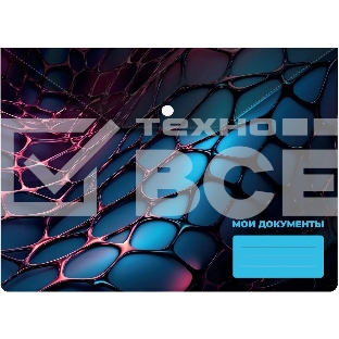 Конверт на кнопке Silwerhof Web A4 пластик 0.25мм