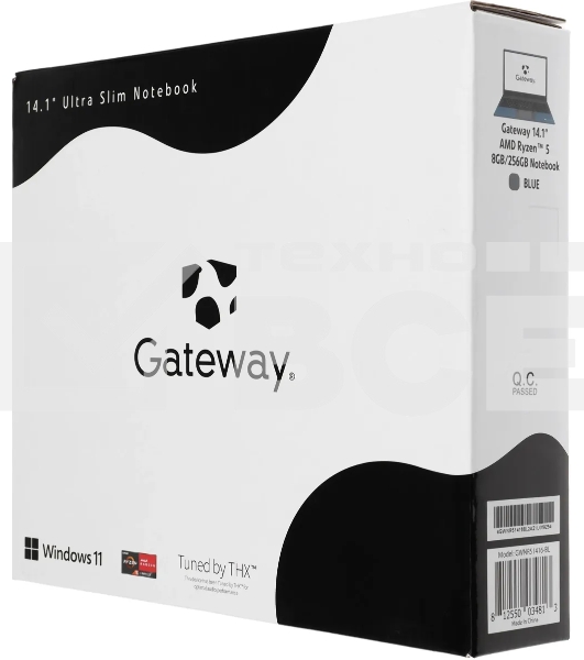 Ноутбук Gateway Ultra Slim 14 Ryzen 5 3500U 8Gb SSD256Gb AMD Radeon Vega 8 14.1