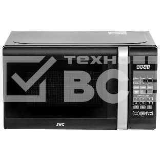 Микроволновая печь JVC JK-MW381S черный, 20 л, 700 Вт, переключатели - сенсор