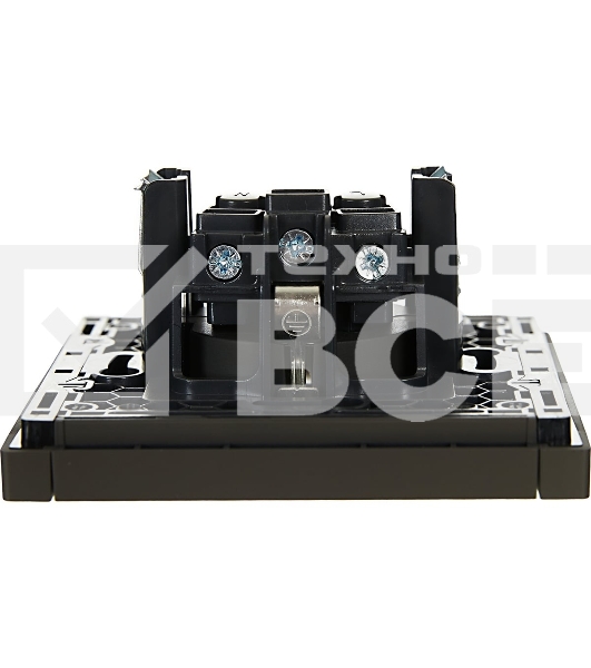 Розетка СП FORTE&PIANO FP315 16А с заземл. защ. шторки винт. крепл. сер. IEK FP-R14-16-K03