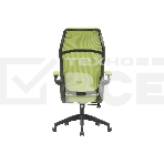 Кресло компьютерное Cactus CS-MC505-GN салатовый, сиденье салатовый, сетка/ткань, крестов. пластик, пластик черный, фото9