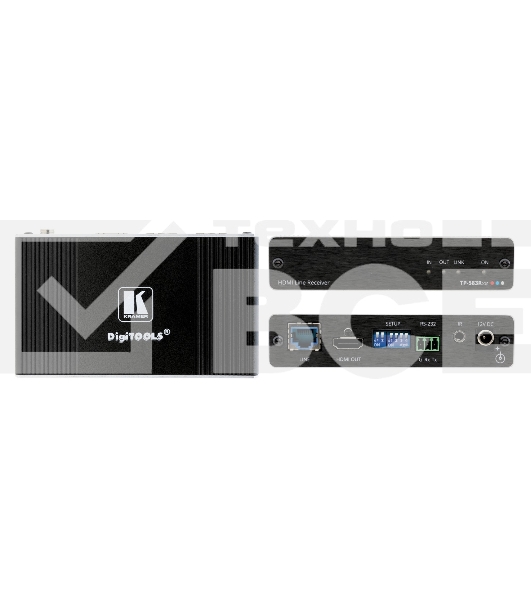 Приёмник KRAMER TP-583RXR HDMI, RS-232 и ИК по витой паре HDBaseT с увеличенным расстоянием передачи; до 200 м, поддержка 4К60 4:4:4