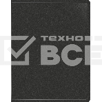 Папка с 60 прозрачными вкладками Silwerhof Eco A4 пластик 0.7мм черный, фото 1