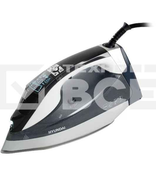 Утюг Hyundai H-SIP3100 3100 Вт серый/серебристый