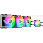 Система жидкостного охлаждения Water Cooling System Geometric Future Eskimo Pro 360 (240W, 360мм, ARGb, черный Fans: 3x120мм, 80.81CFM, 34.2dBA, 2000RPM/Pump height 54мм, 3200RPM, Rad thickness 27мм/S: 1851, 1700, 1200, 115X, 2011, 2066, AM5, AM4), фото8