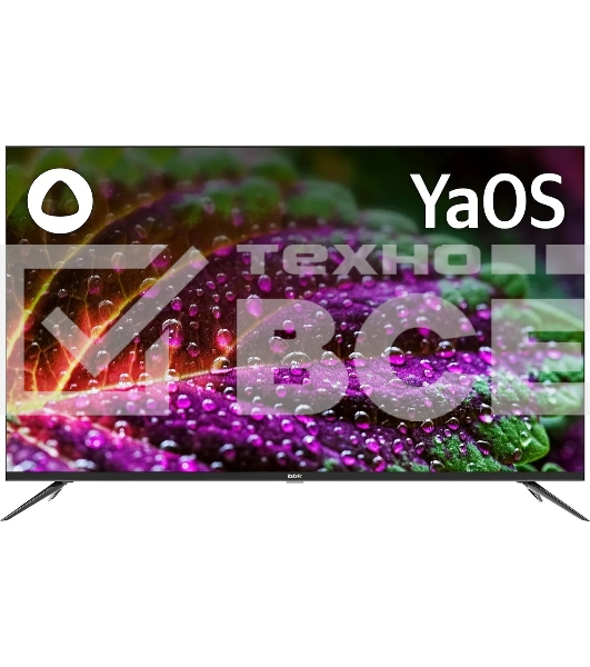 Телевизор BBK 50' 50LED-9212/UTS2C (B) черный QLED 4K UHD 60Hz Smart TV