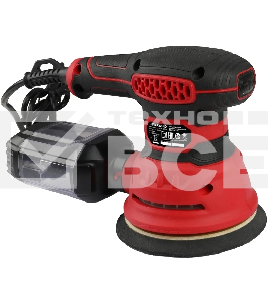 Эксцентриковая шлифовальная машина Starwind OS125-400S1 400Вт D125мм