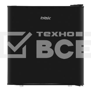 Холодильник BBK RF-051 черный однокамерный 45/5л морозилка сверху