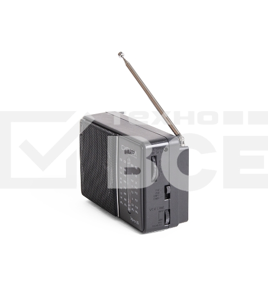 Радиоприемник ЭФИР 15 УКВ 64-108МГц, СВ 530-1600КГц, КВ1,КВ2 бат. 2*R20(D)