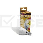 Лампа светодиодная EUROLUX LL-E-C37-6W-230-2, фото 1