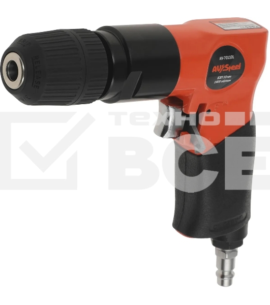 Дрель прямая Av Steel AV-701101 106л/мин патр.:быстрозажимной оранжевый/черный