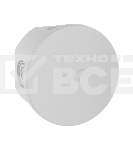 Коробка ответвит. DKC 53500 с кабельными вводами. IP44. д.65х35мм