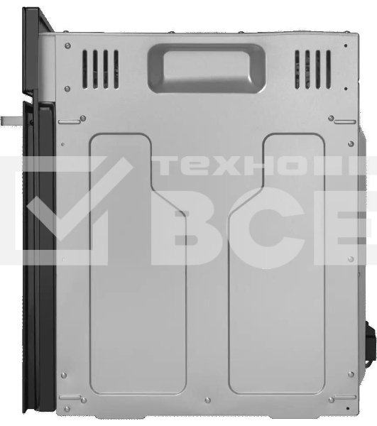 Шкаф духовой электрический Maunfeld AEOH60102B, 60л, дверца с 3 стеклами, черный