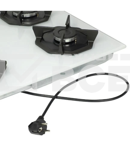 Газовая варочная панель Maunfeld EGHG.64.2CW/G белый