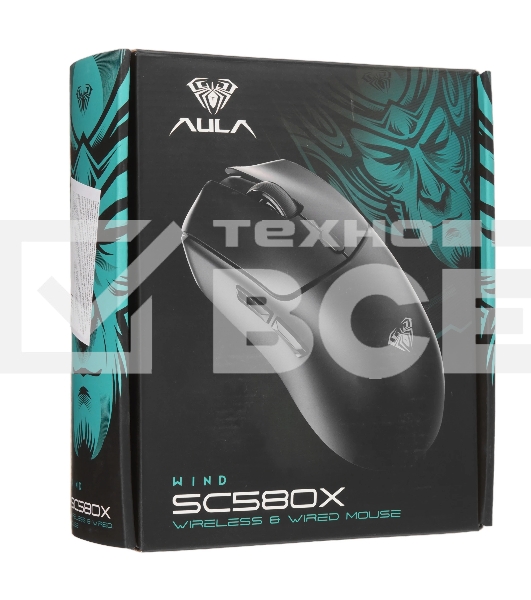 Мышь AULA SC580X black