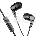 Проводные наушники Hoco M97a черный, внутриканальные, фото2