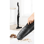 Пылесос вертикальный Bosch BBHF220 черный, питание от аккумулятора, 48 Вт, уборка сухая, пылесборник 0,4 л, фото2