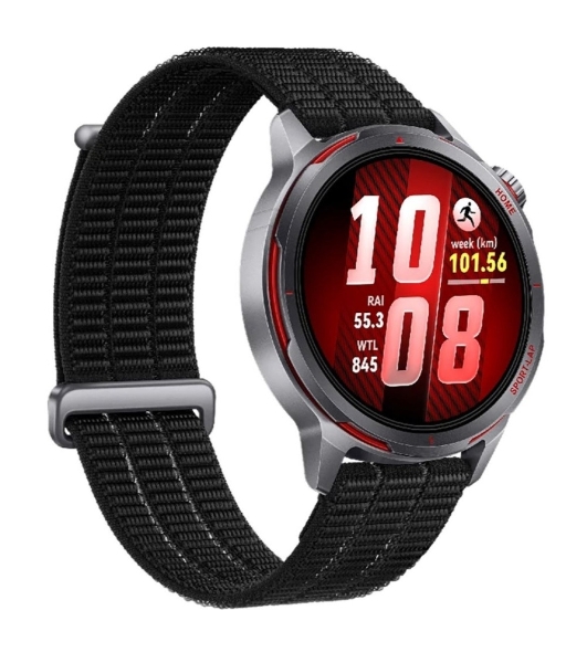 Умные часы HUAWEI Watch GT Runner 2 CDY-B19, 1.32' AMOLED, Wi-Fi, Bluetooth, NFC, 5 ATM/IP69, черный