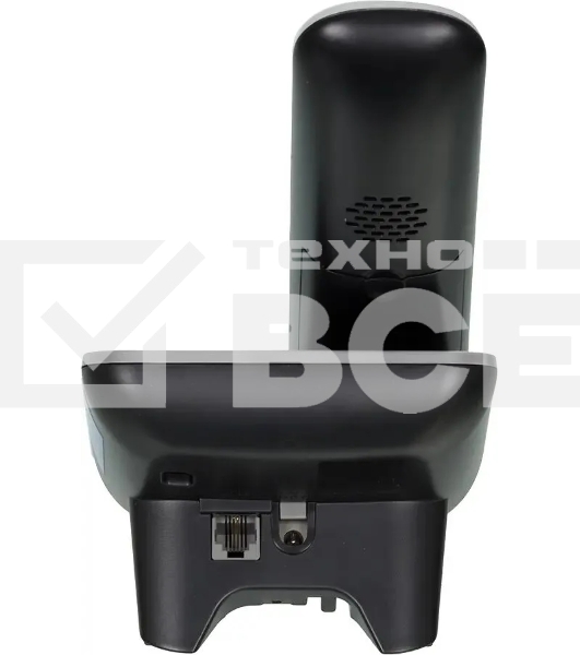 Телефон беспроводной (DECT) Panasonic KX-TG6811RUB (черный) {Беспроводной DECT,40 мелодий,телефонный справочник 120 зап.}