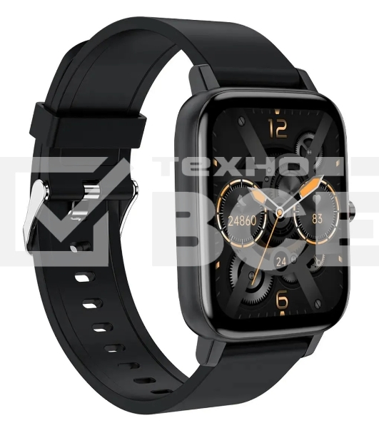 Умные часы Digma Smartline E5 1.69' TFT черный (E5B)