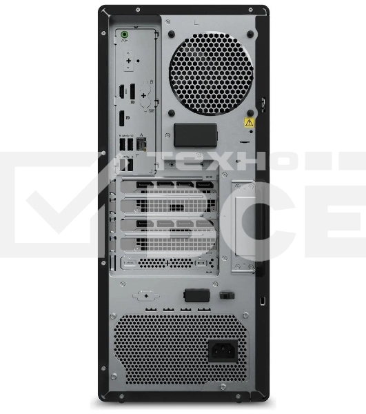 Компьютер Lenovo ThinkStation P3t, Intel Core i7 13700, DDR5 16ГБ, 512ГБ(SSD), NVIDIA T400 - 4 ГБ, CR, Windows 11 Professional, черный