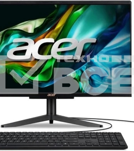Моноблок Acer Aspire C22-1610, черный, Core i3 i3-N305/8Gb/SSD512Gb/21.5