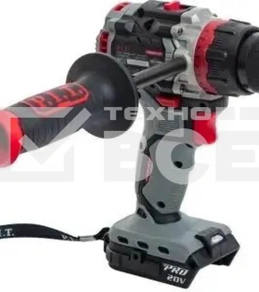 Дрель-шуруповерт аккумуляторная P.I.T. PSB20H-13D, Аккумуляторная, Без АКБ и ЗУ, Ударная