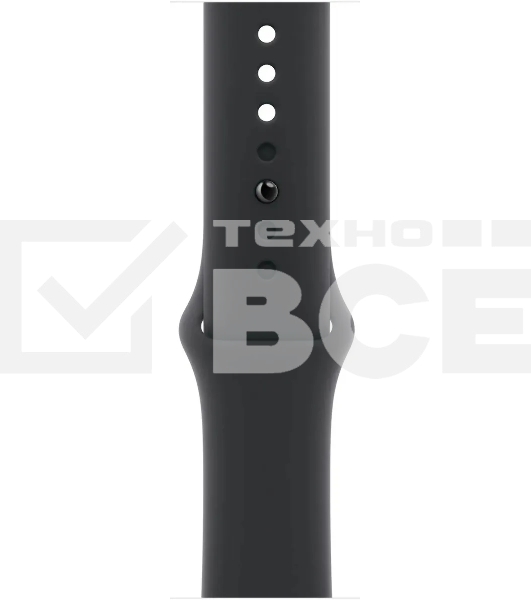 Смарт-часы Apple Watch SE 2024 A2722 40мм корпус темная ночь Sport Band ремешок темная ночь разм.брасл.:S/M