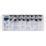 Контроллер MIDI [430101] Arturia [BeatStep] позволяет запускать клипы в Ableton Live, проигрывать ударные в BFD и EZDrummer, 16-шаговый аналоговый секвенсор, 16 пэдов, 16 энкодеров, CV выходы, USB In/Out, MIDI Out, совместимость с iPad, фото 1