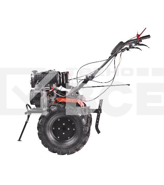 Мотоблок дизельный PATRIOT BOSTON 12DE  12 л,с; эл. Стартер: 12V; фрезы: 1350 mm; коробка передач 2 вперед+ 1 назад