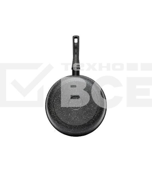 Сковорода из литого алюминия REALPRESS В22Ср 22 см черный