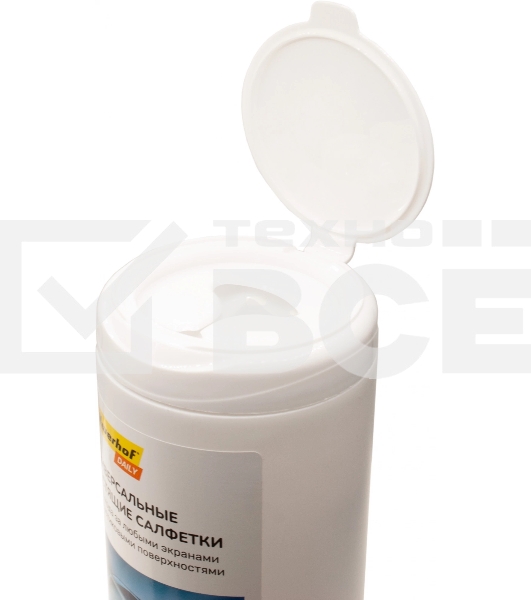 Салфетки Silwerhof DAILY универсальные туба 100шт влажных